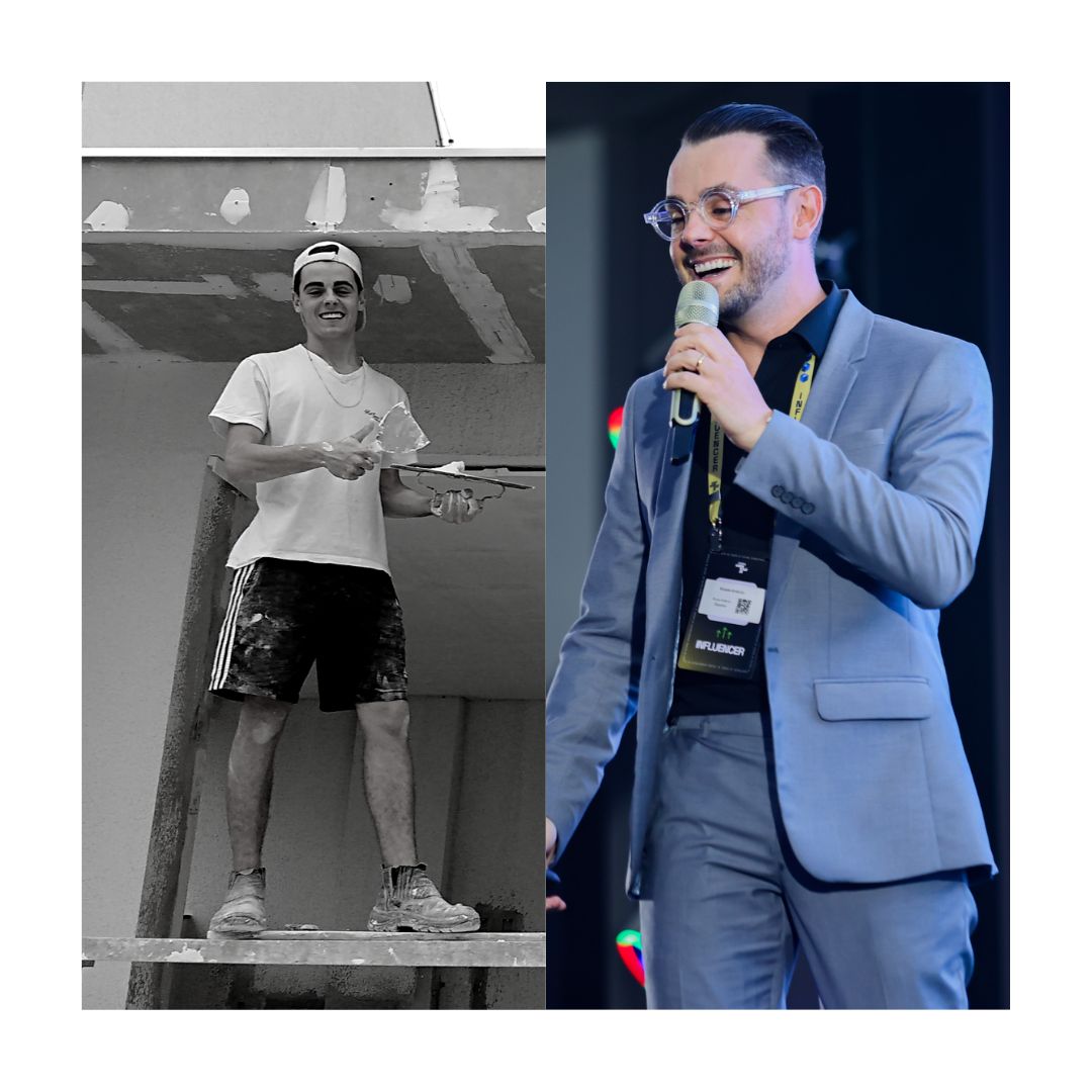 Moisés Amâncio – antes e depois